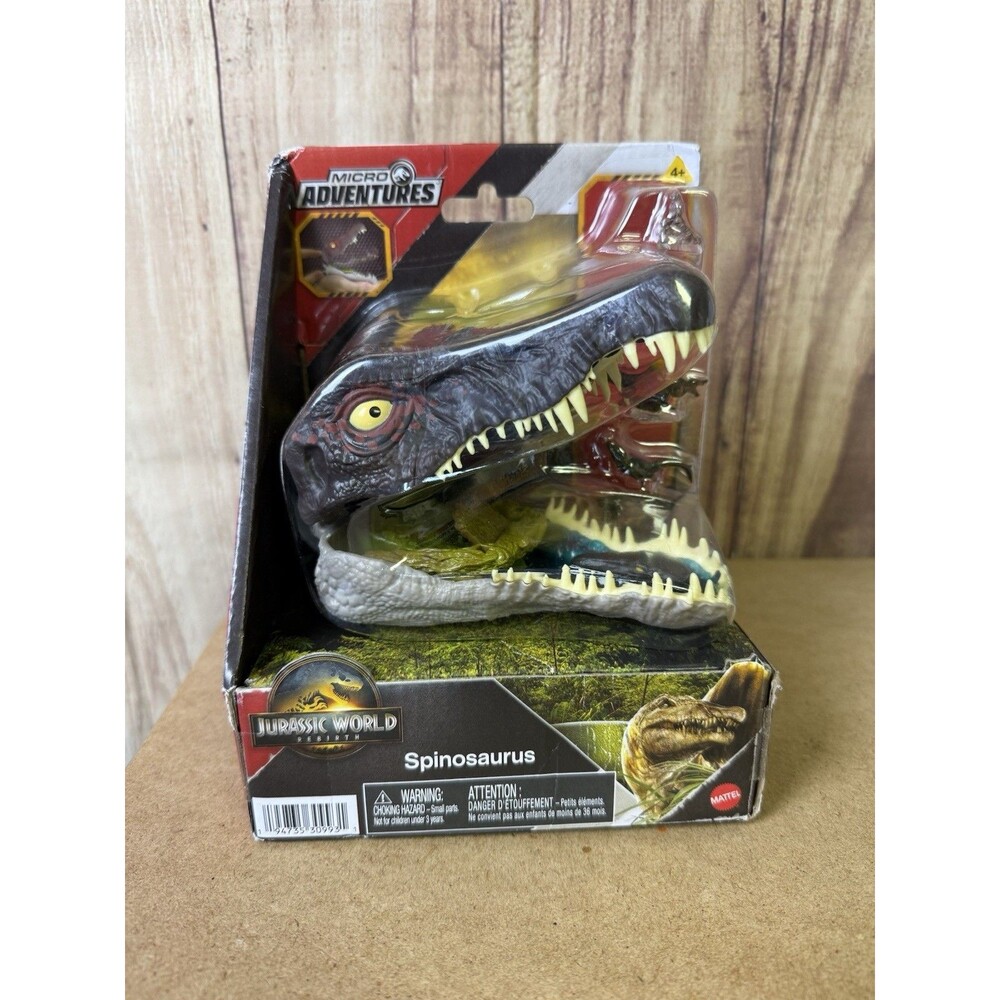 Jurassic World Rebirth Micro Adventures Spinosaurus Micro Playset